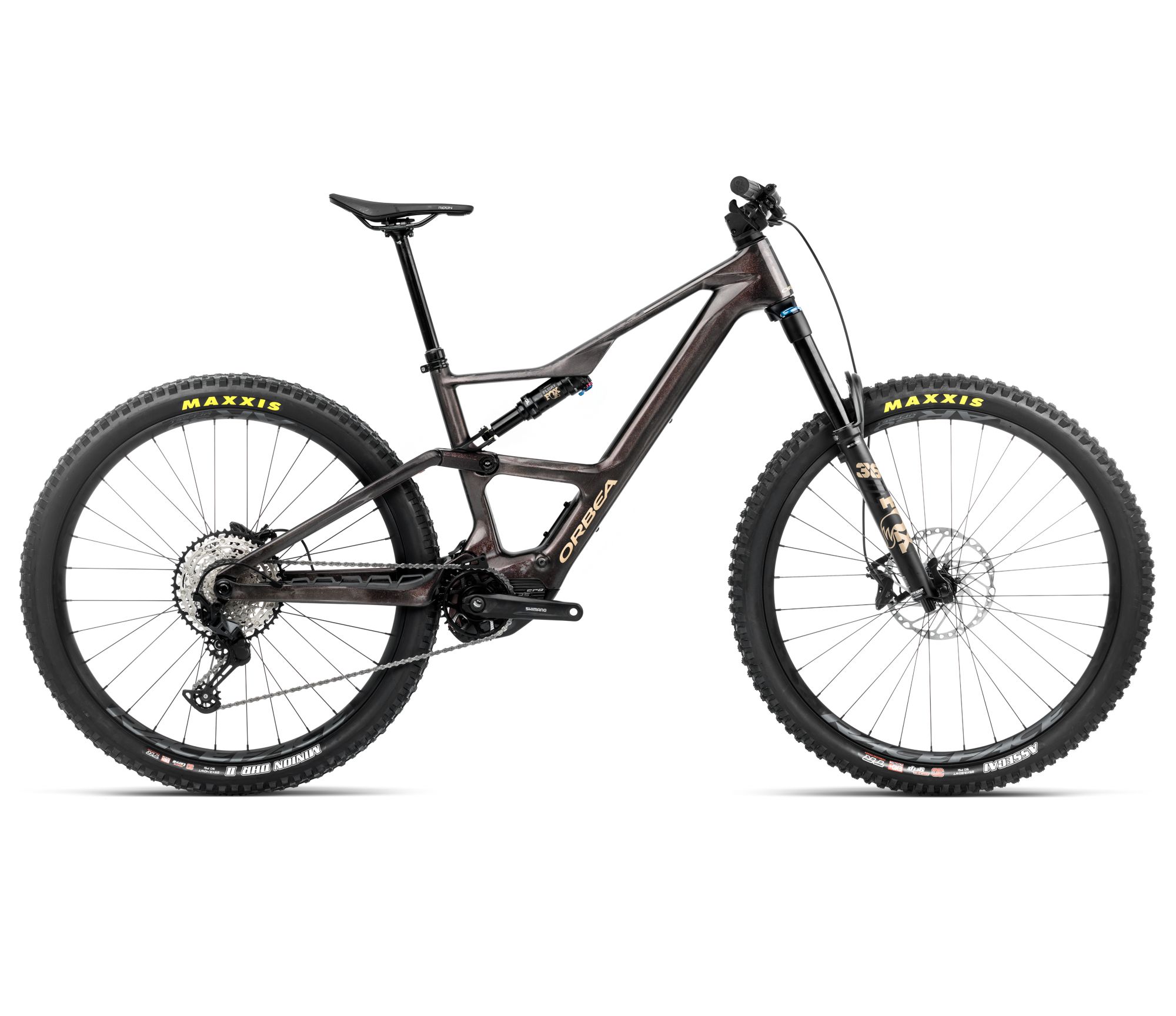 Orbea Rise LT M20 Cosmic Carbon View - Golden Sand - 630 Wh - 29 Zoll - Fully (2025)