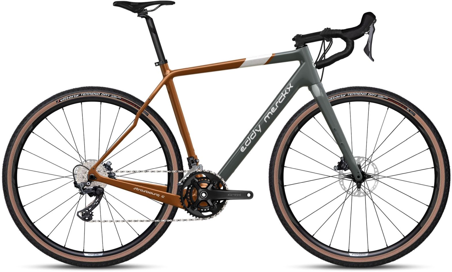 Eddy Merckx Strasbourg Carbon Grau - 28 Zoll - Diamant (2026)