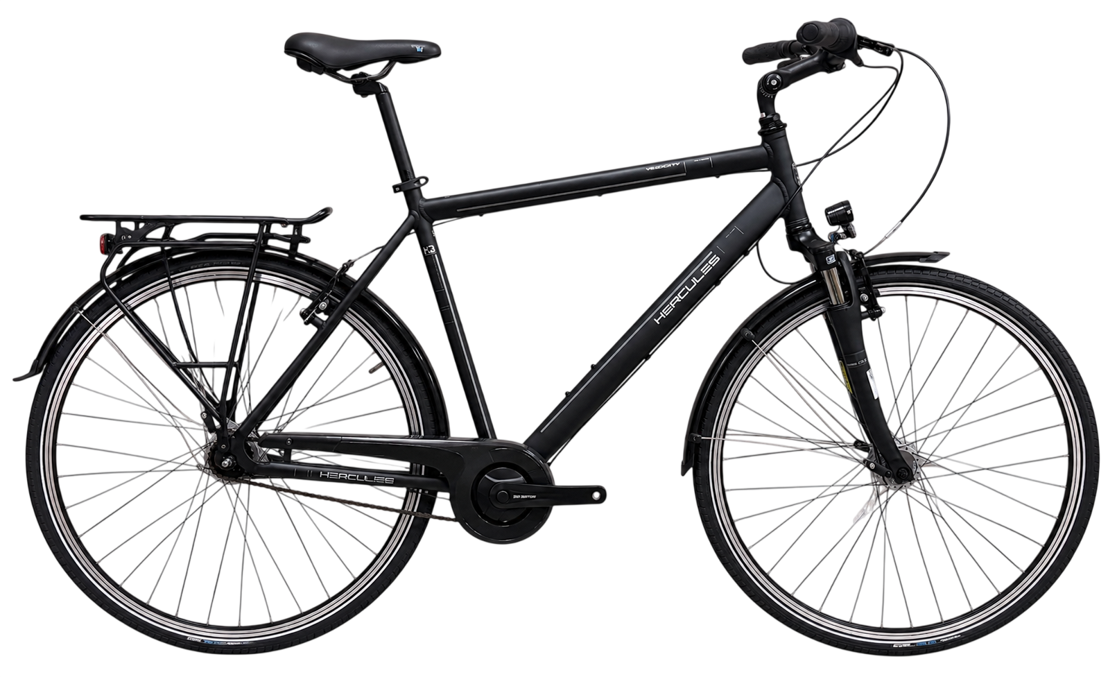 Hercules Valencia R7 Schwarz - 28 Zoll - Diamant (2026)