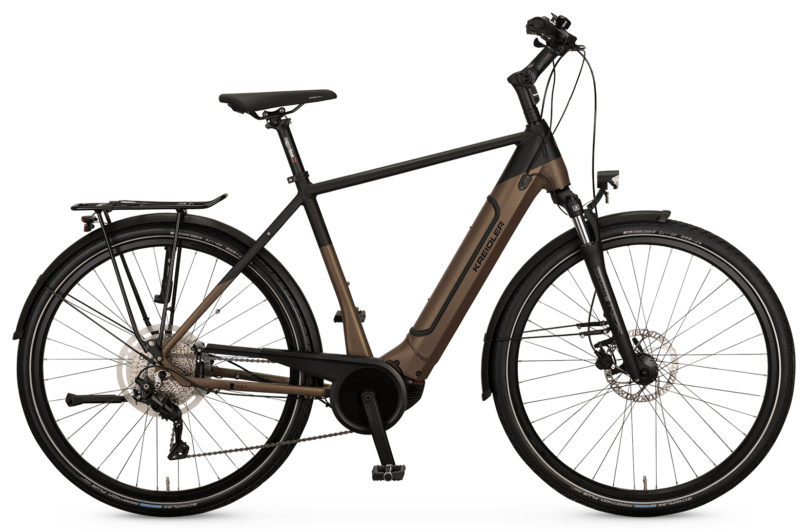 Kreidler Vitality Eco 7 Sport CX Bronze Matt - 500 Wh - 28 Zoll - Diamant (2022)