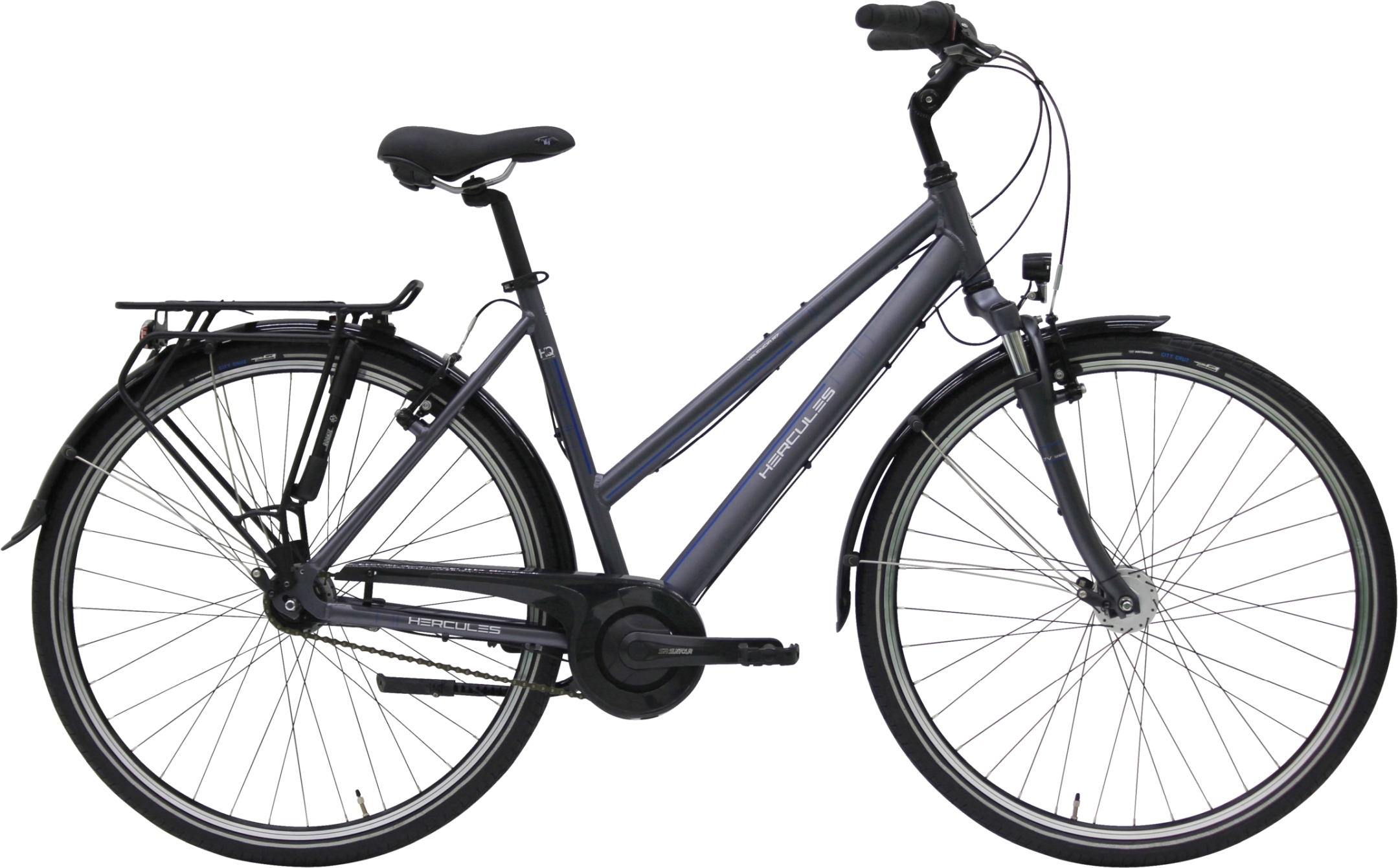 Hercules Valencia R7 Black Matt - 28 Zoll - Trapez (2026)