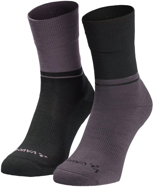 Vaude Ganzjahres-Wollsocken Lila Modell 2026