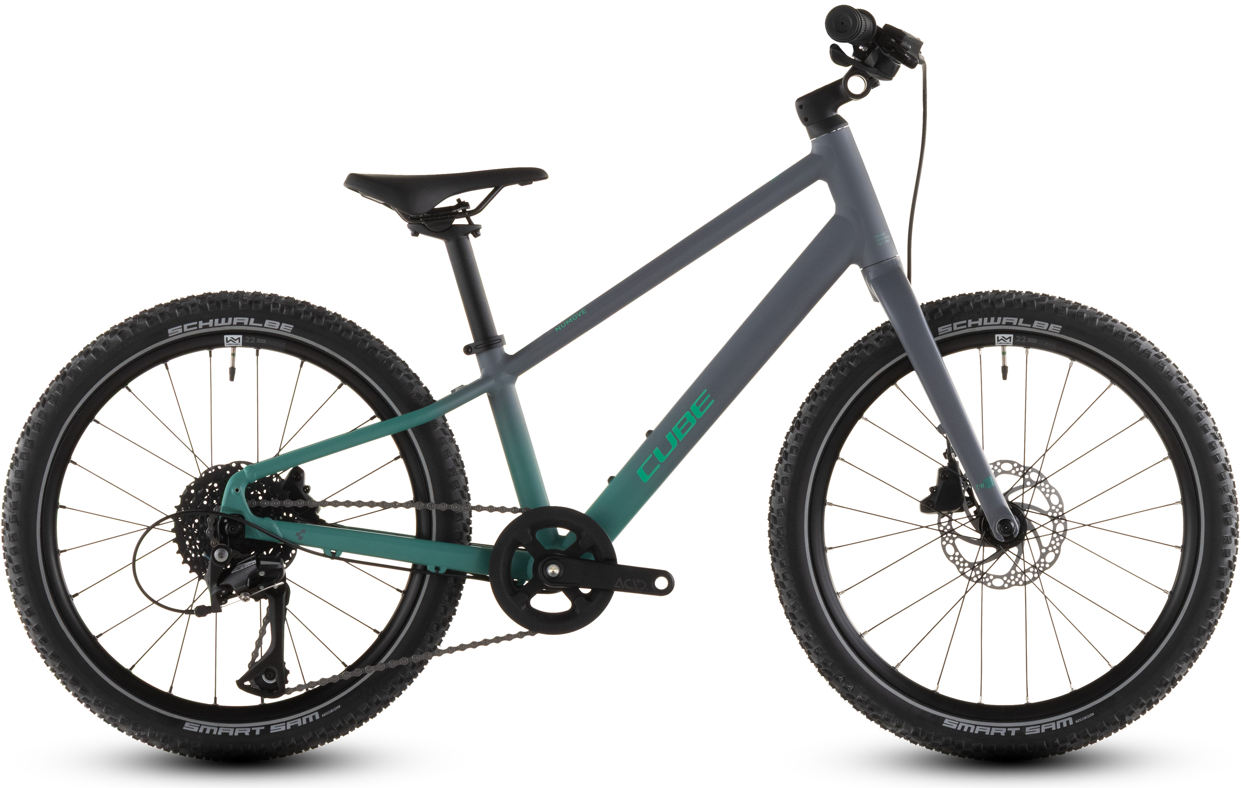 Cube Numove 200 Disc lavagrey´n´coolgreen - 20 Zoll - Diamant (2026)