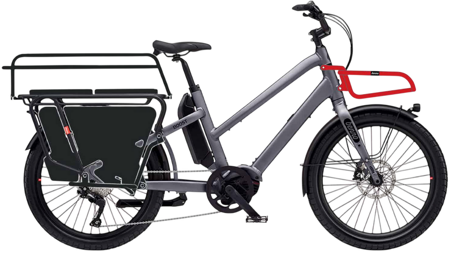 Benno Bikes Boost 10D + Family Package Schwarz Modell 2024