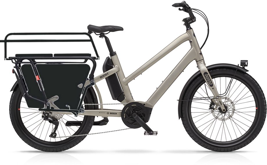 Benno Bikes Boost 10D + Family Package Grau Modell 2024