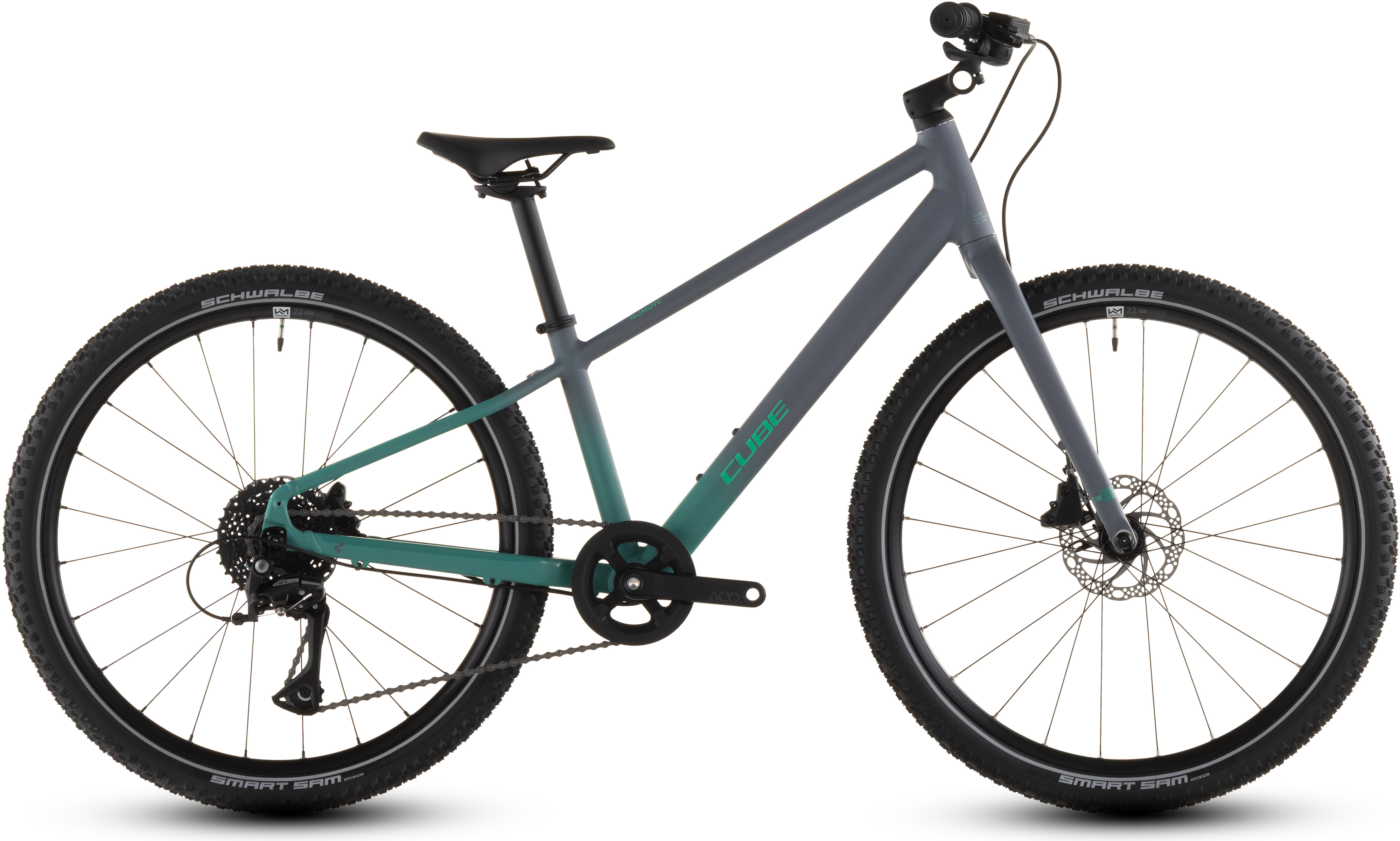 Cube Numove 240 Disc Lavagrey´n´coolgreen - 24 Zoll - Diamant (2026)