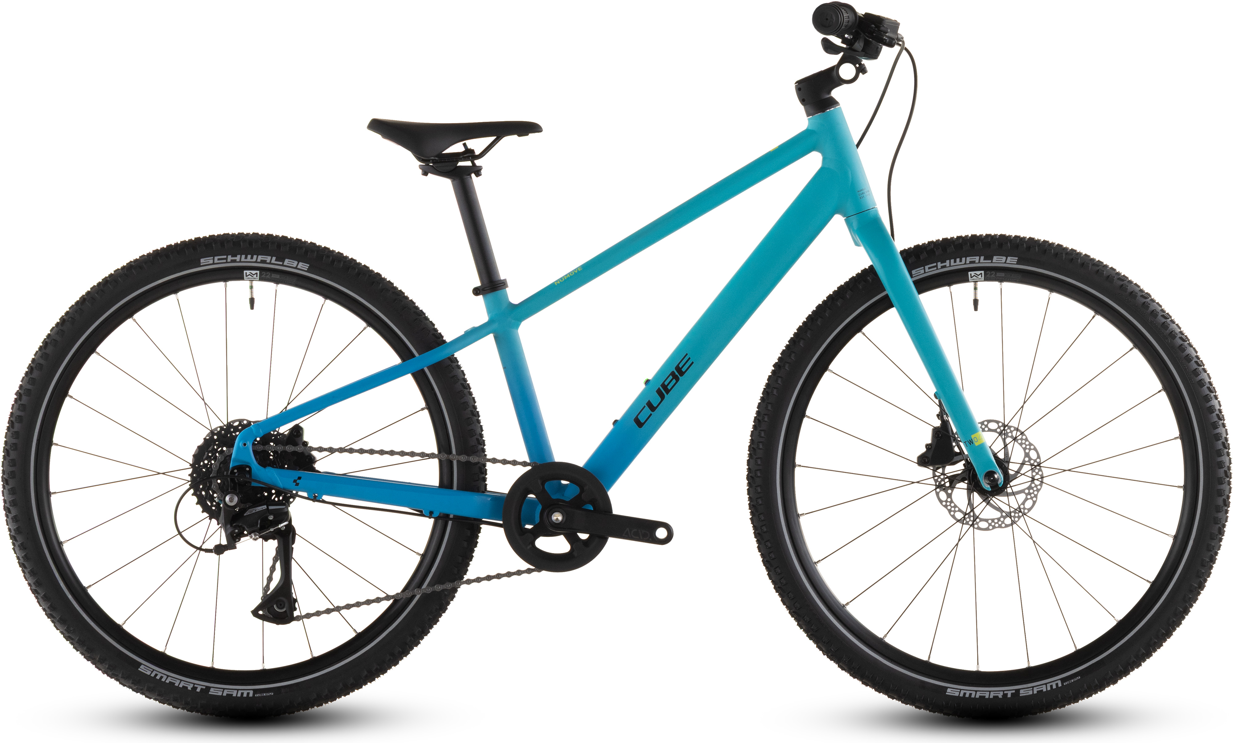 Cube Numove 240 Disc Pacificblue´n´steelblue - 24 Zoll - Diamant (2026)