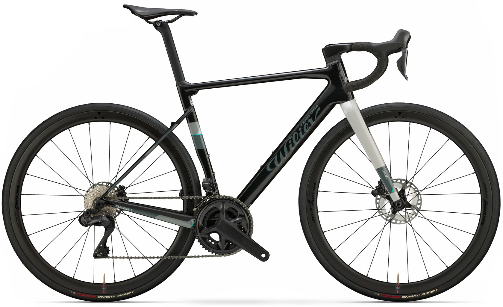 Wilier Rave SL Black Silver Gloss - 28 Zoll - Diamant (2025)