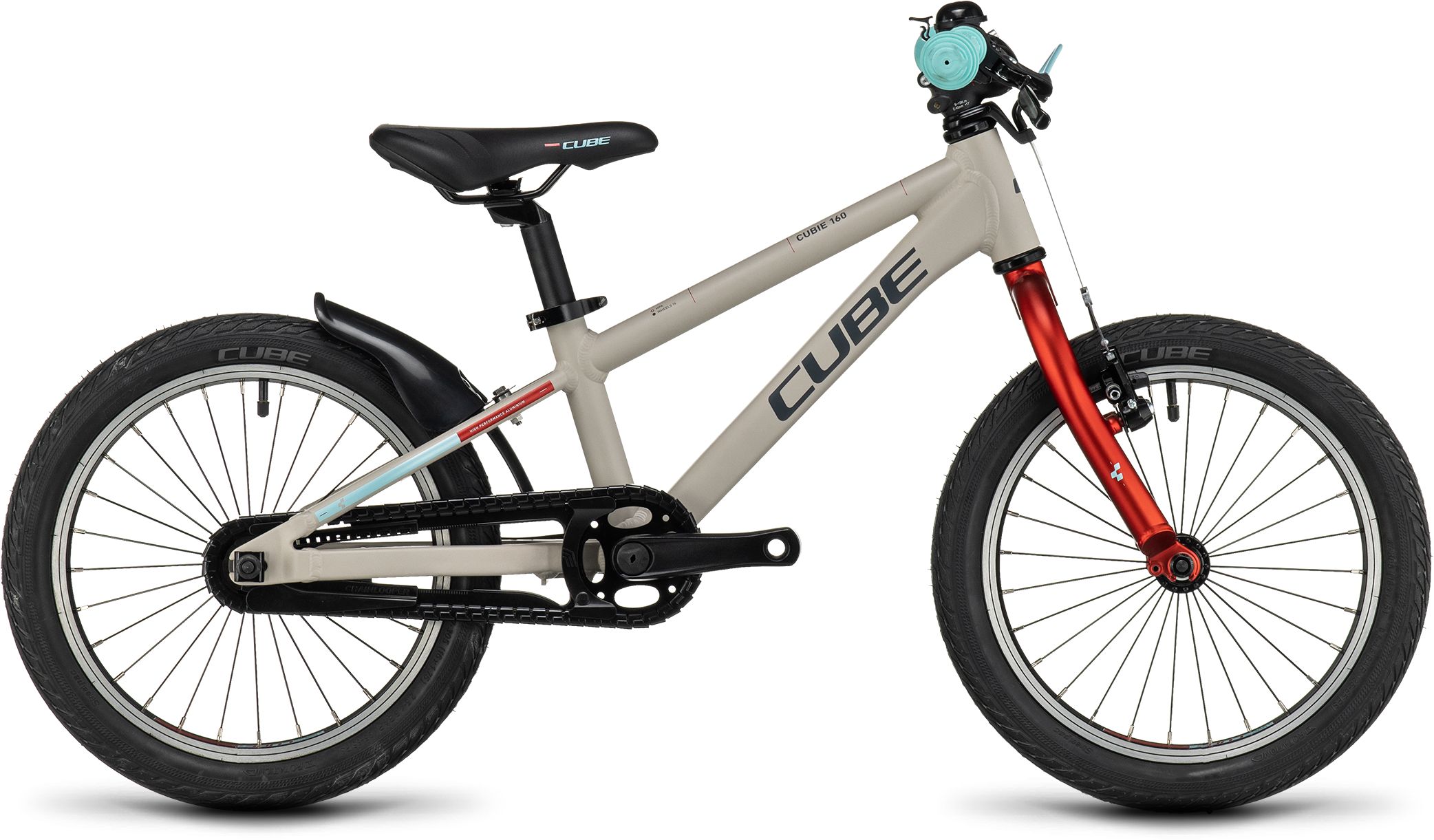 Cube Cubie 160 RT grey´n´red - 16 Zoll - Diamant (2023)