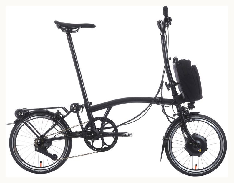Brompton Electric C Line Urban Schwarz Modell 2025