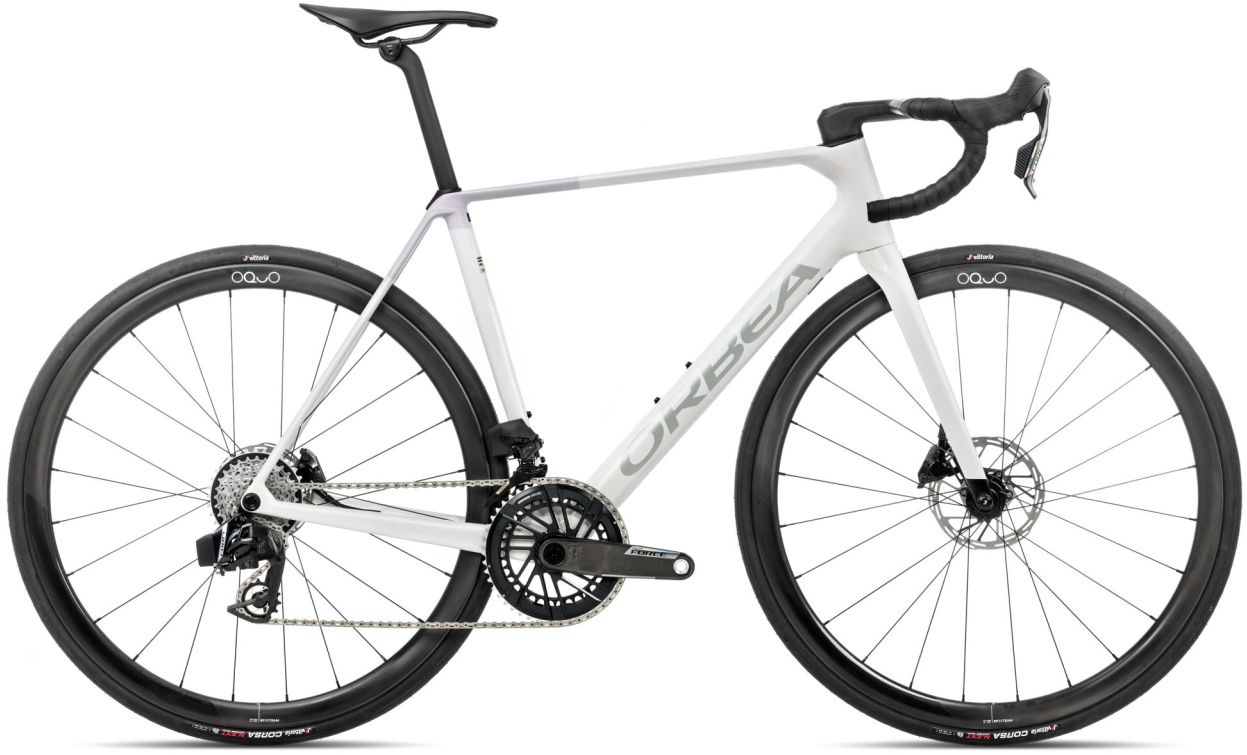 Orbea Orca M21e Team Iris White (Gloss) - Lilac (Matt) - 28 Zoll - Diamant (2026)