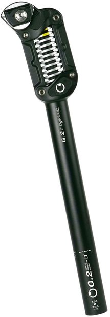BYSCHULZ Federsattelstütze G.2 LT - 30,9 x 380mm Schwarz Modell 2026