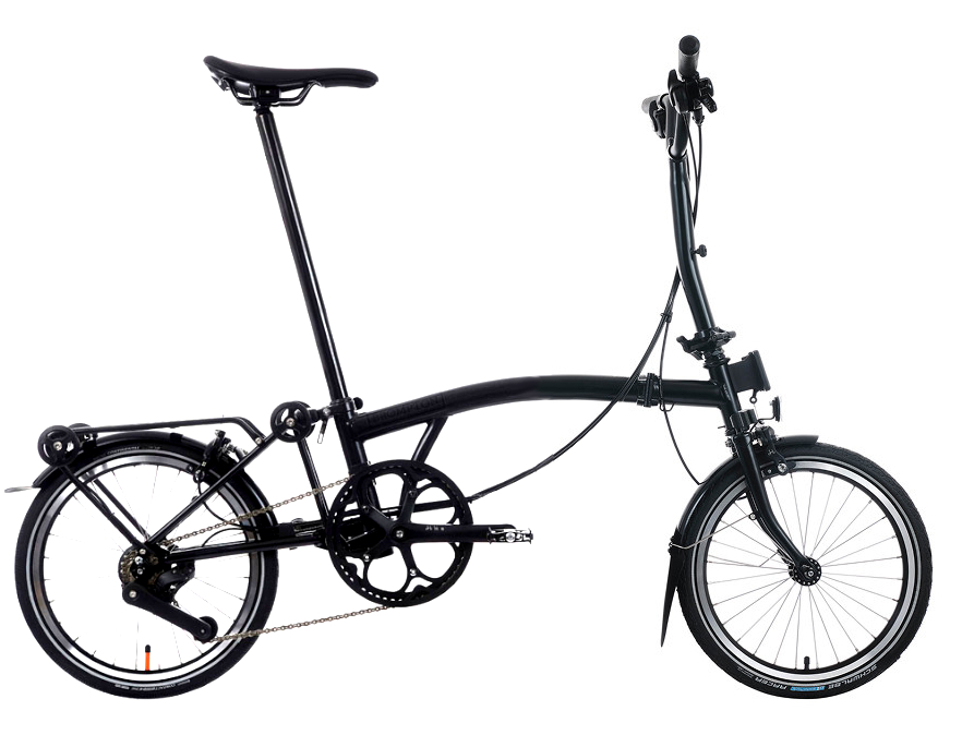 Brompton C Line Explore Black Edition Schwarz - 16 Zoll - Faltrahmen (2026)