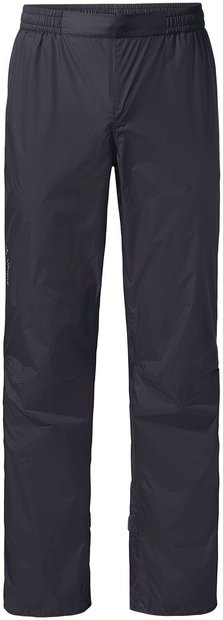 Vaude Women's Drop Pants II, pantalones de lluvia, mujer, negro/negro
