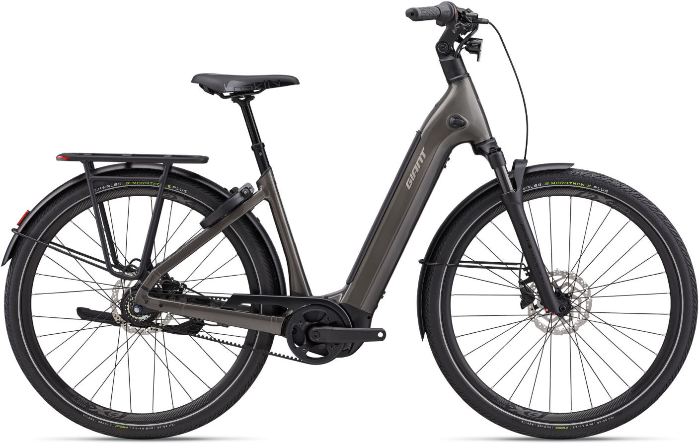 Giant AnyTour E+ 3 Silber - 625 Wh - 28 Zoll - Tiefeinsteiger (2027)