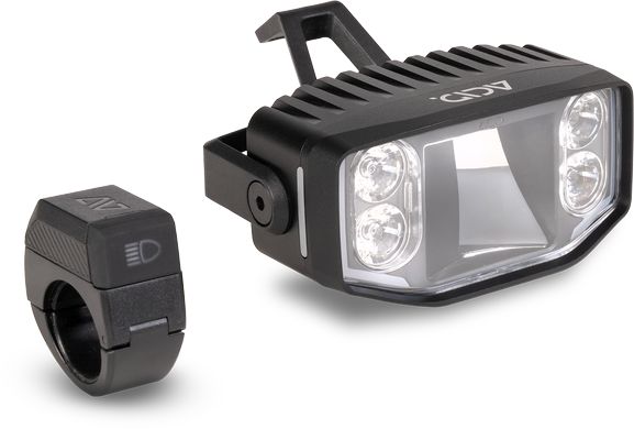Cube ACID E-Bike Frontlicht PRO-E 300 WIDE HB X-Connect - 2027 - black - Größe One Size