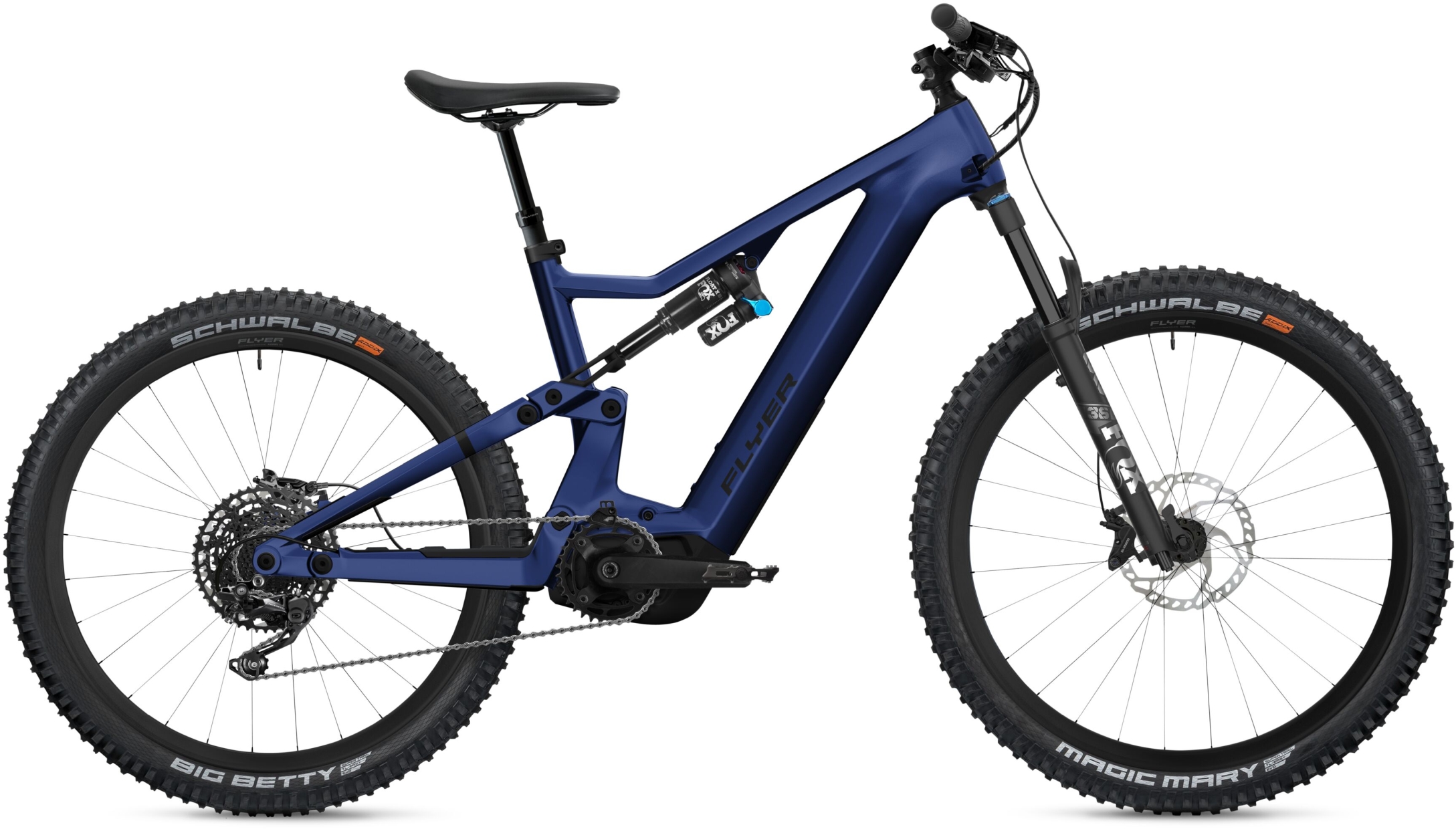Flyer Uproc X 6.10 Enzian Blue Gloss - 750 Wh - 29/27.5 Zoll - Fully (2024)