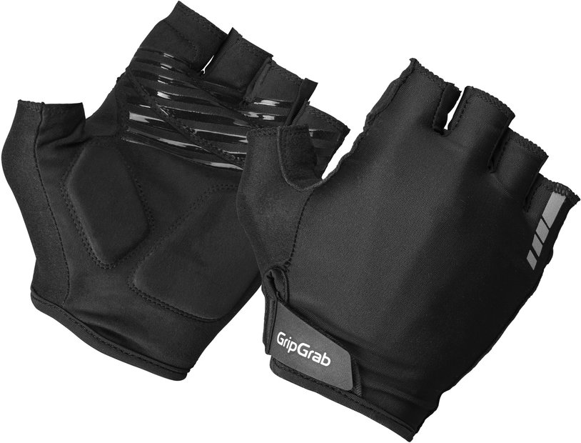 GRIPGRAB Ride RC Max gepolsterte Kurzfinger-Sommerhandschuhe Schwarz Modell 2026