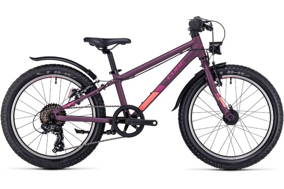 Kinderräder mit StVZO Ausstattung - Cube Acid 200 Allroad - 2023 - 20 Zoll - Diamant