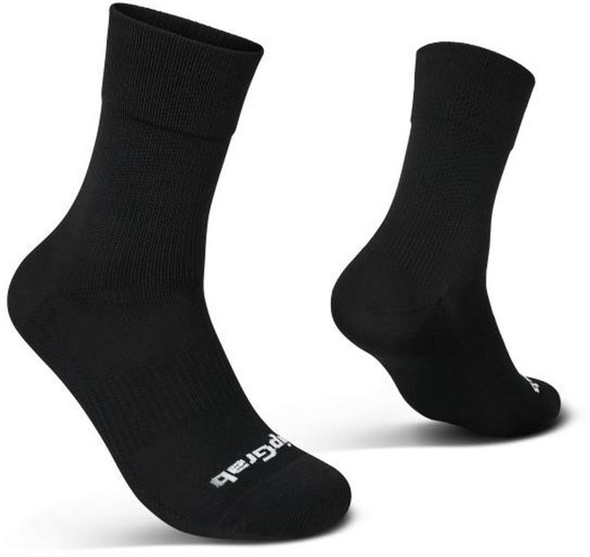 GRIPGRAB EXPLR Socken mit normalem Bund Schwarz Modell 2026