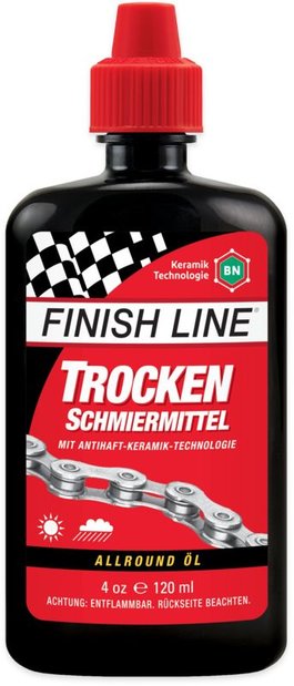 Finish Line Trockenschmiermittel mit Teflon - 120ml Rot Modell 2026