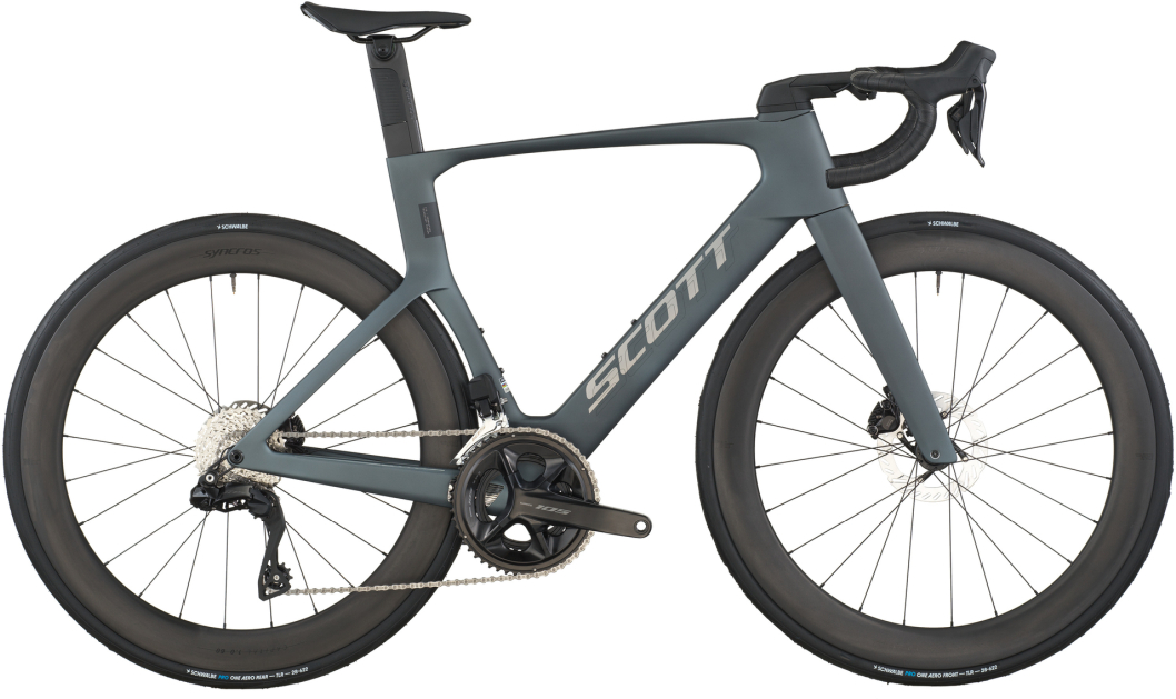 Scott Foil RC 20 Carbon Grey - 28 Zoll - Diamant (2026)