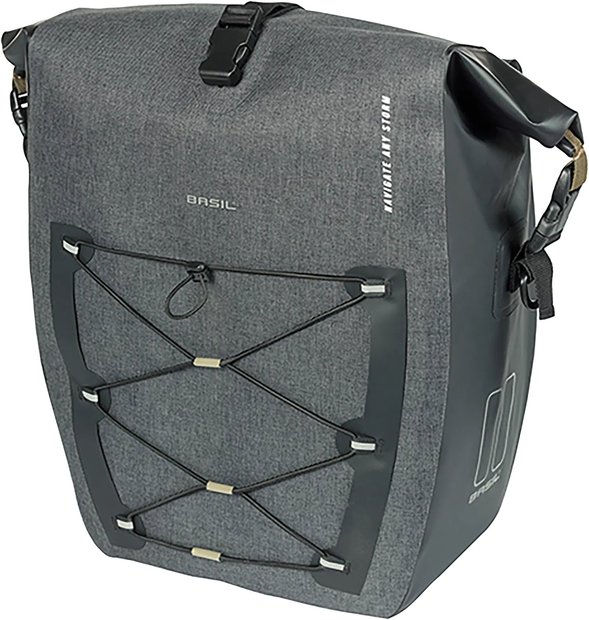 Basil Einzeltasche Navigator Storm L Schwarz Modell 2026