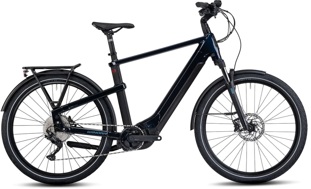 Winora Yakun 10 Darkblue Matt - 750 Wh - 27,5 Zoll - Diamant (2022)