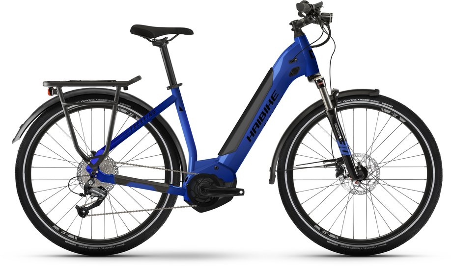 Haibike Trekking 4 Blau Modell Aktion