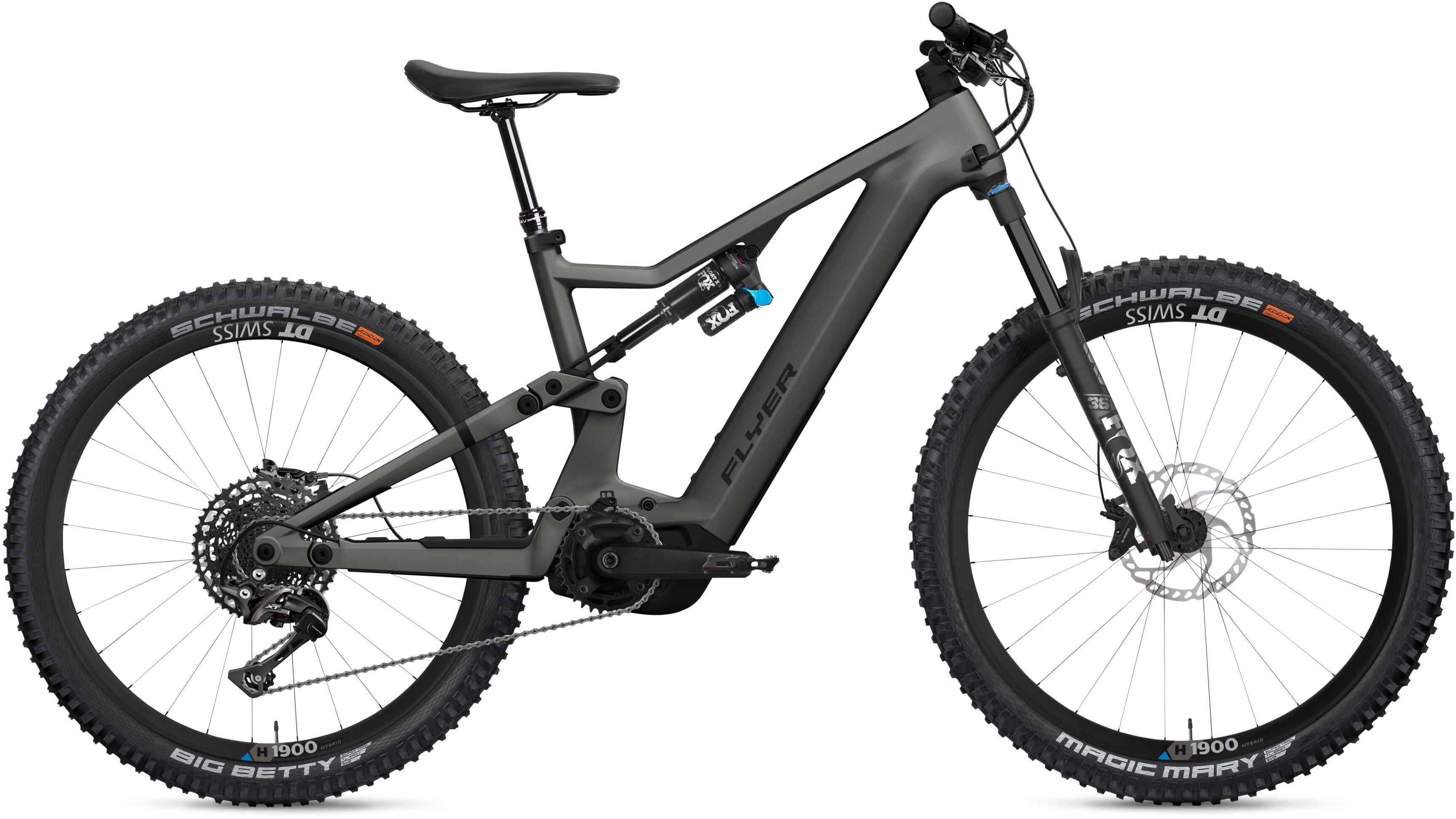 Flyer Uproc X 8.70 Black Shading Satin - 750 Wh - 29/27.5 Zoll - Fully (2022)