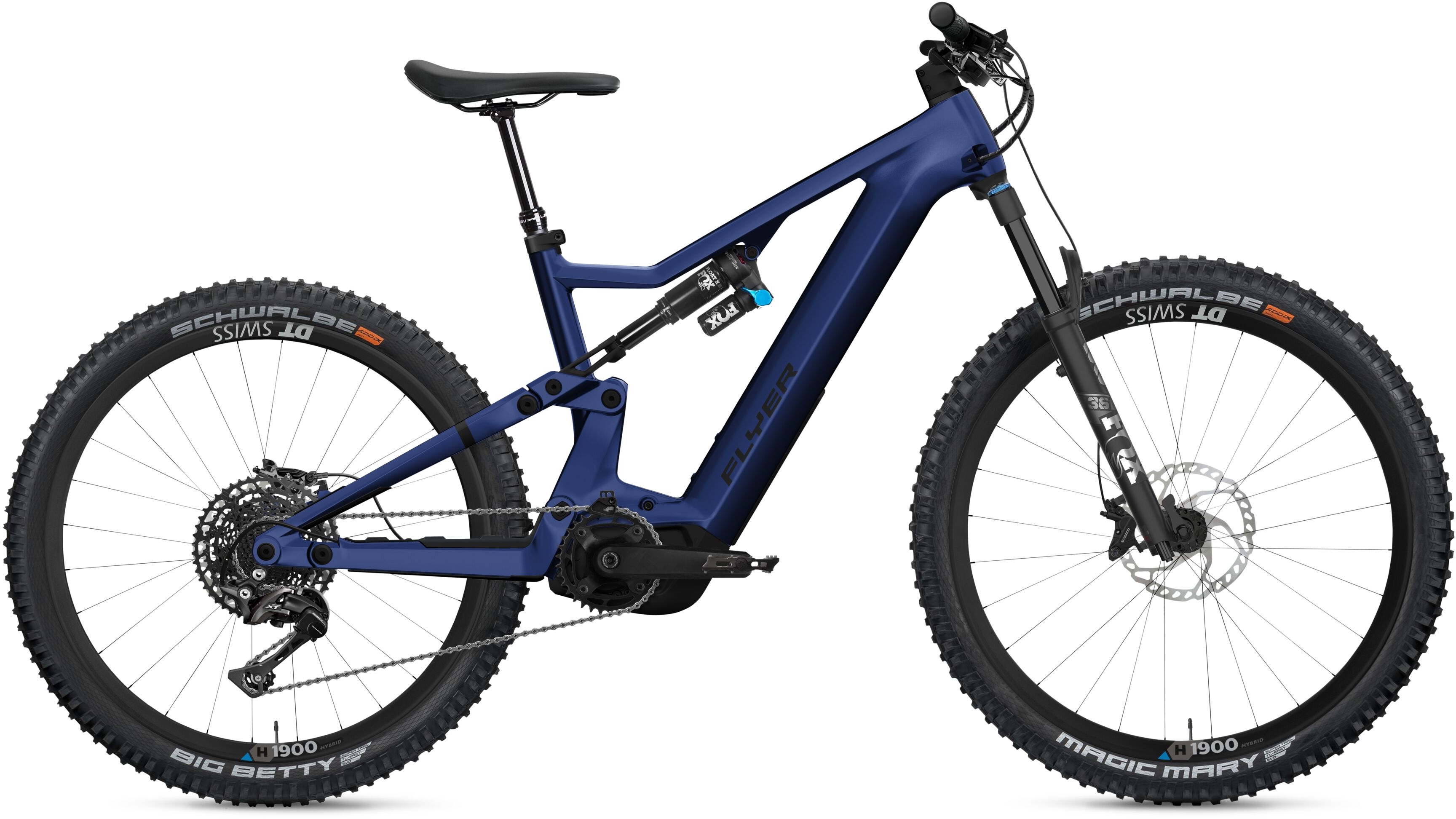 Flyer Uproc X 8.70 Enzian Blue Gloss - 750 Wh - 29/27.5 Zoll - Fully (2022)