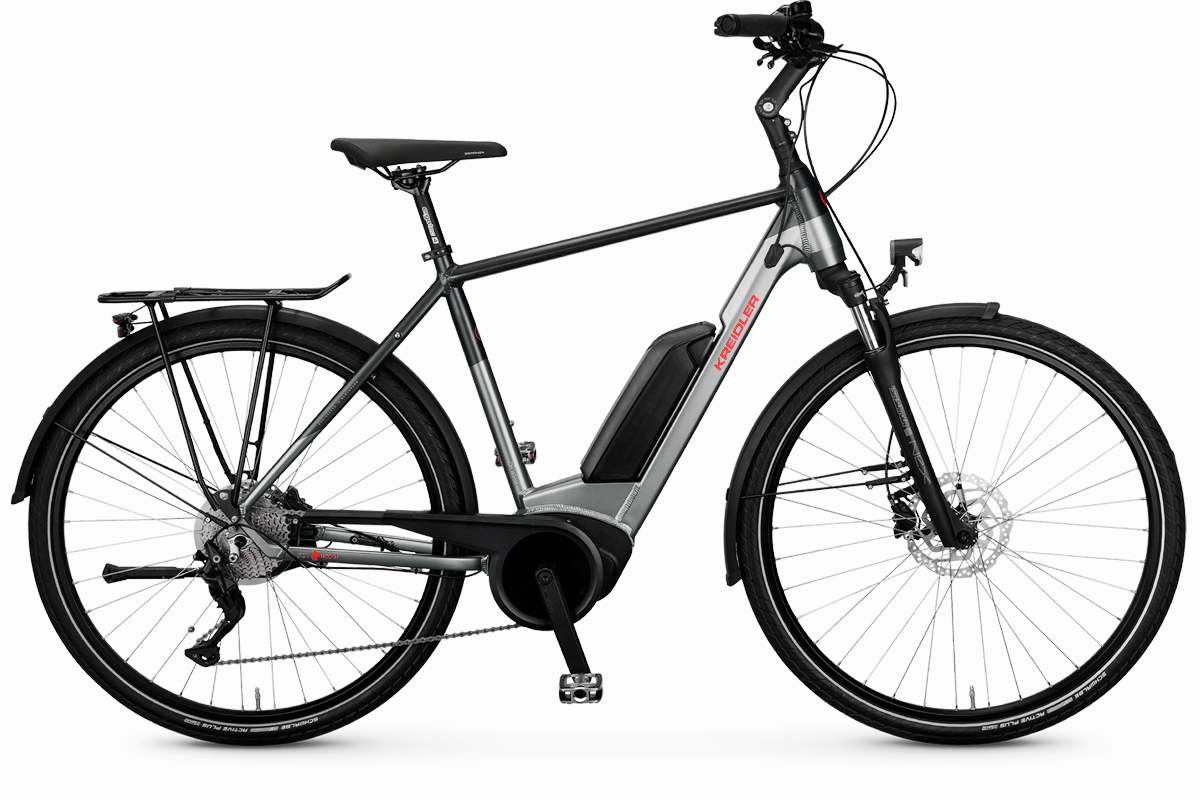 Kreidler Vitality Eco 2 Sport Silber matt - 400 Wh - 28 Zoll - Diamant (2000)
