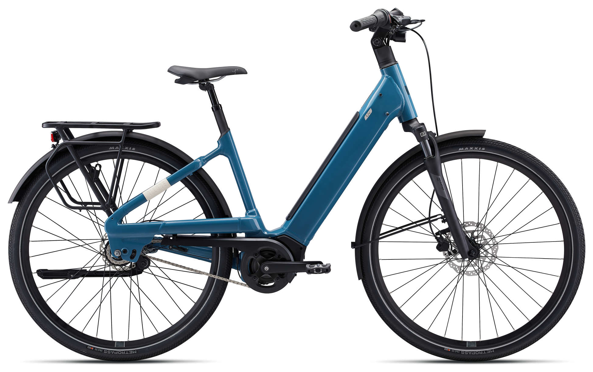 Liv Allure E+ RT Blau - 500 Wh - 28 Zoll - Tiefeinsteiger (2025)