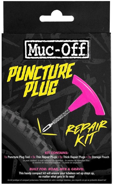 Muc Off Tubeless Puncture Plug Repair Kit pink