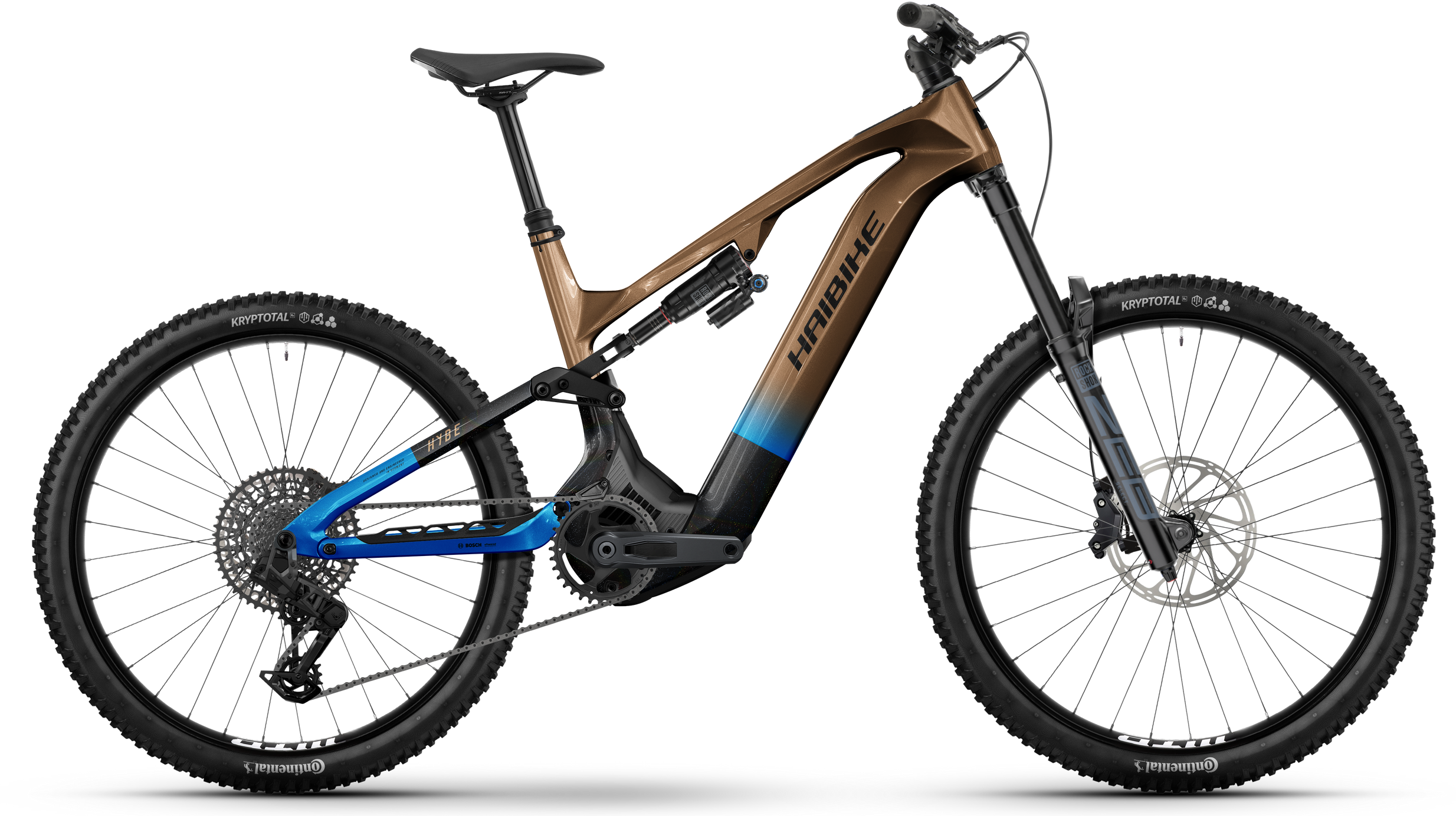 Haibike Hybe CF 9 Bronze - 800 Wh - 29/27.5 Zoll - Fully (2025)