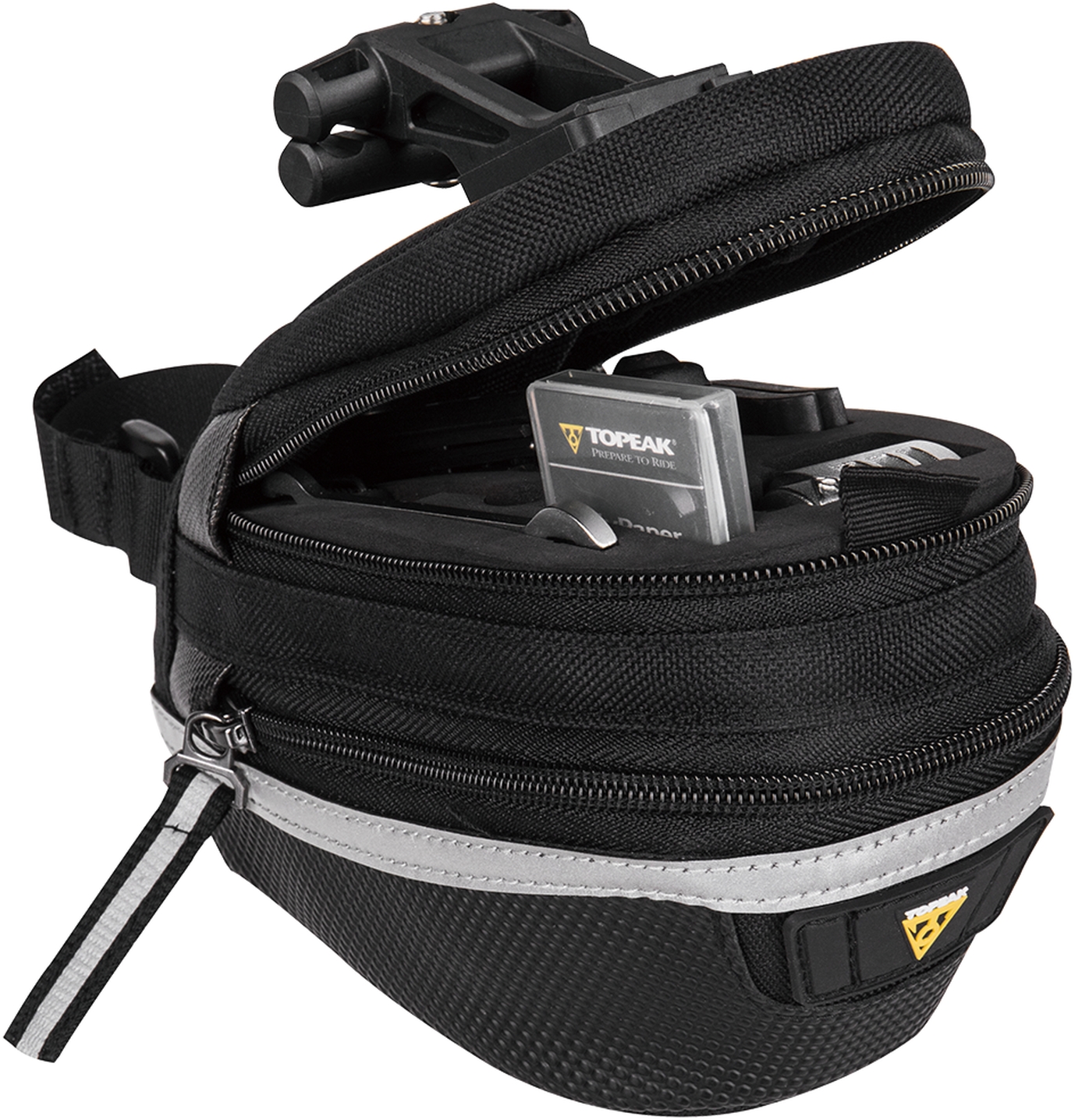 Topeak Topeak Survival Tool Wedge Pack II Satteltasche + Werkzeug - black - Größe 0,95 - 1,5 Liter