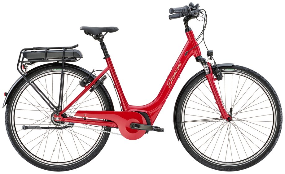 Diamant Achat Deluxe RT + EBike Rot Modell 2019 EBikes