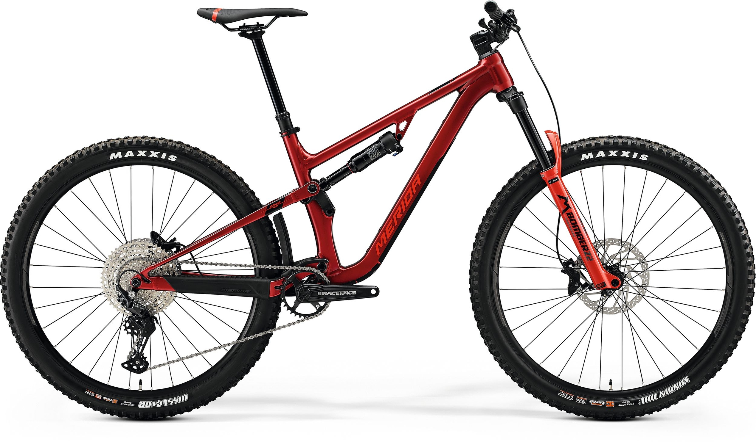 Merida One-Forty 500 Silk Dark Strawberry - 29 Zoll - Fully (2023)