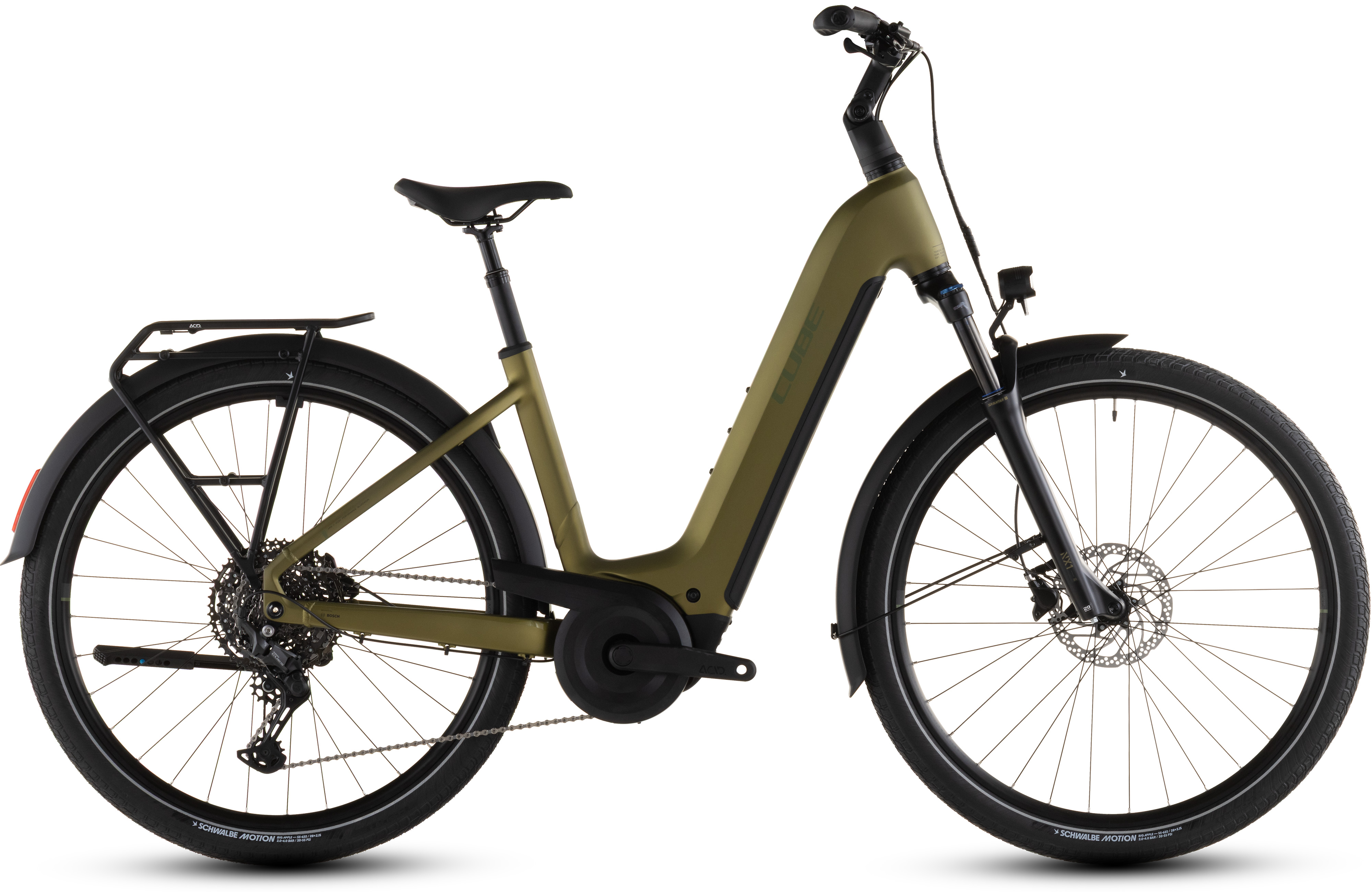 Cube Touring Hybrid Pro 800 goldenlime´n´black - 800 Wh - 28 Zoll - Wave (2026)