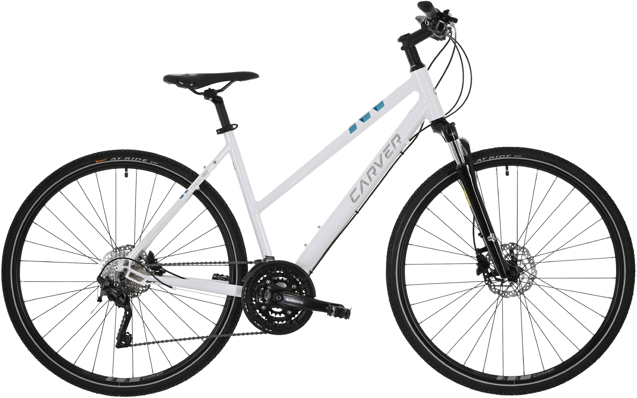 Carver Cinos 120 Weiß - 28 Zoll - Trapez (2026)