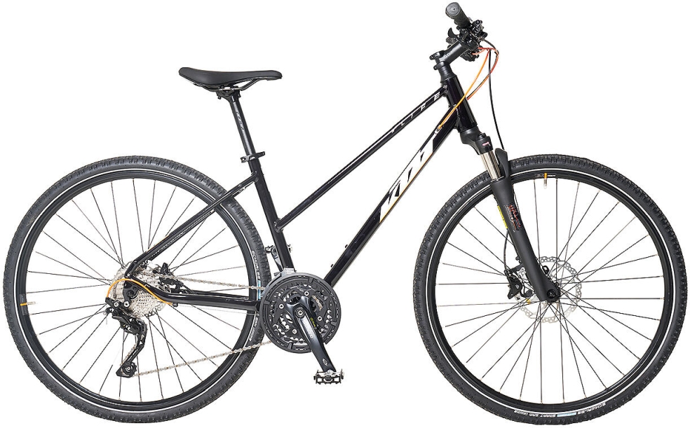 KTM X-Life Action Silber - 28 Zoll - Trapez (2022)