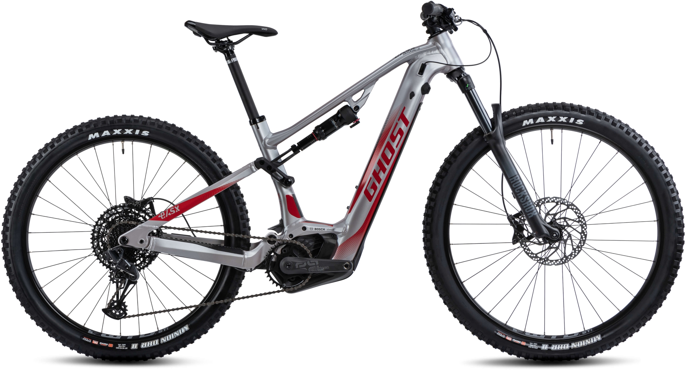 Ghost E-ASX 130 Universal AL Gray - 750 Wh - 29/27.5 Zoll - Fully (2022)