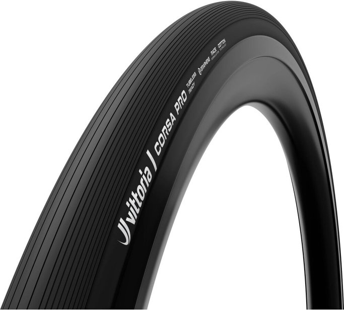Vittoria Corsa Pro 700x28C TLR Full Black Graphene + Silica Schwarz Modell 2026