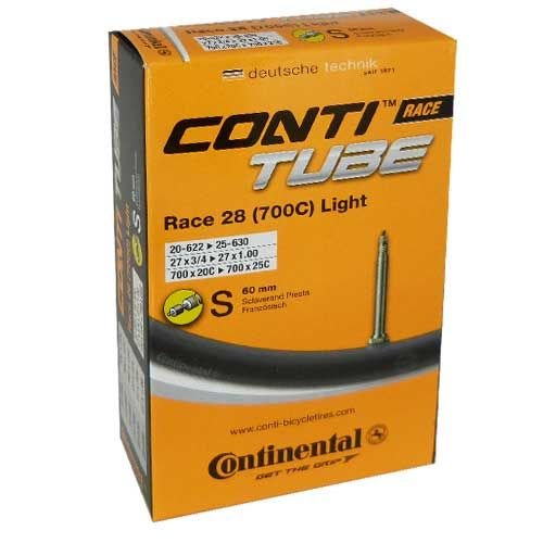 Continental Race 28 Light SV Schlauch - 60 mm Schwarz Modell 2026