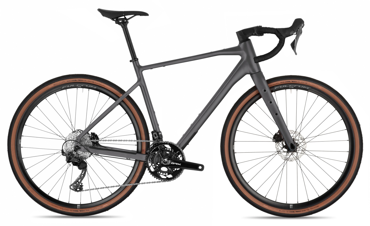 Carver Gravel 230 Deep Anthracite - 28 Zoll - Diamant (2026)