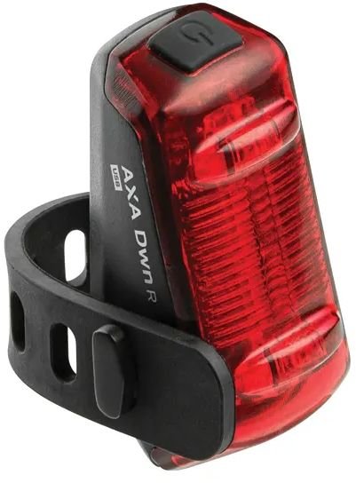 AXA DWN Rear USB Akku Rücklicht - StVZO Schwarz Modell 2025