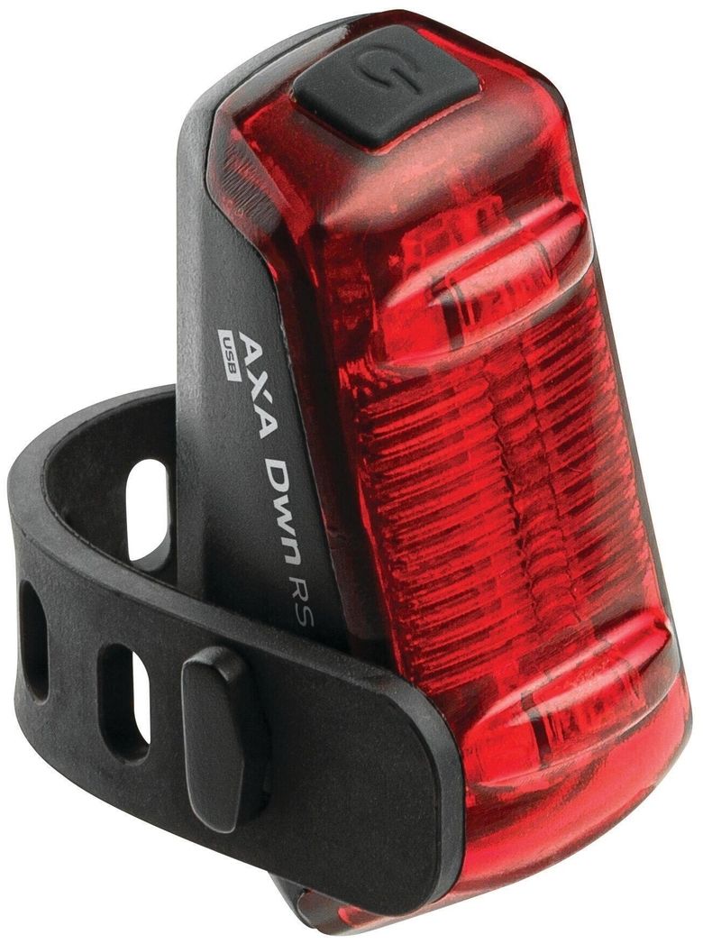 AXA DWN Rear Brake Light USB Akku Rücklicht - StVZO - black - Größe One Size