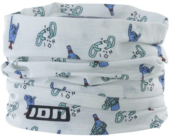 ION Neckwarmer Logo Grau Modell Aktion