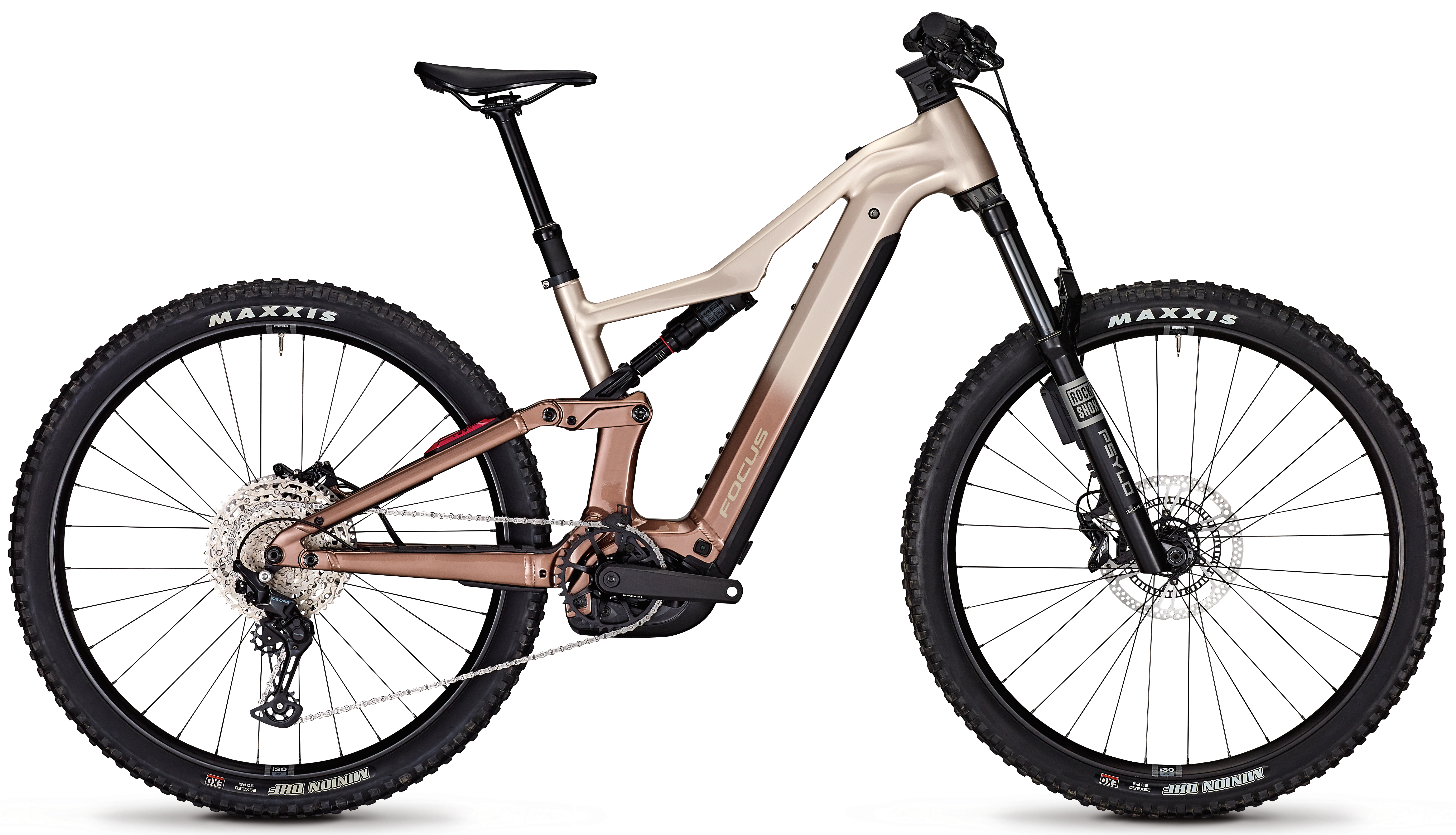 Focus Thron2 6.8 ABS Adamantsilver / Platinumbronze - 800 Wh - 29 Zoll - Fully (2026)