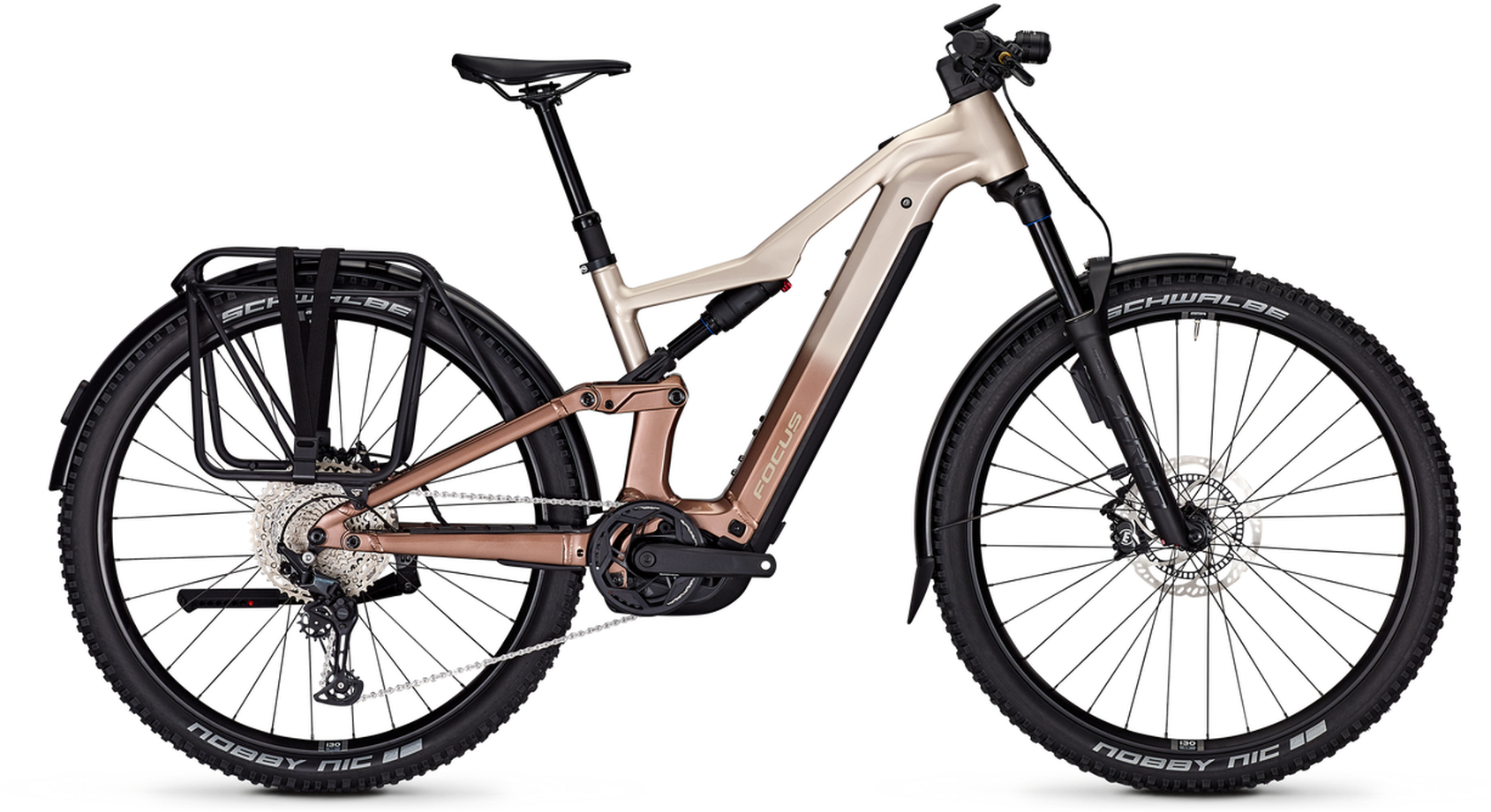 Focus Thron2 6.8 EQP ABS Adamantsilver / Platinumbronze - 600 Wh - 29 Zoll - Fully (2026)